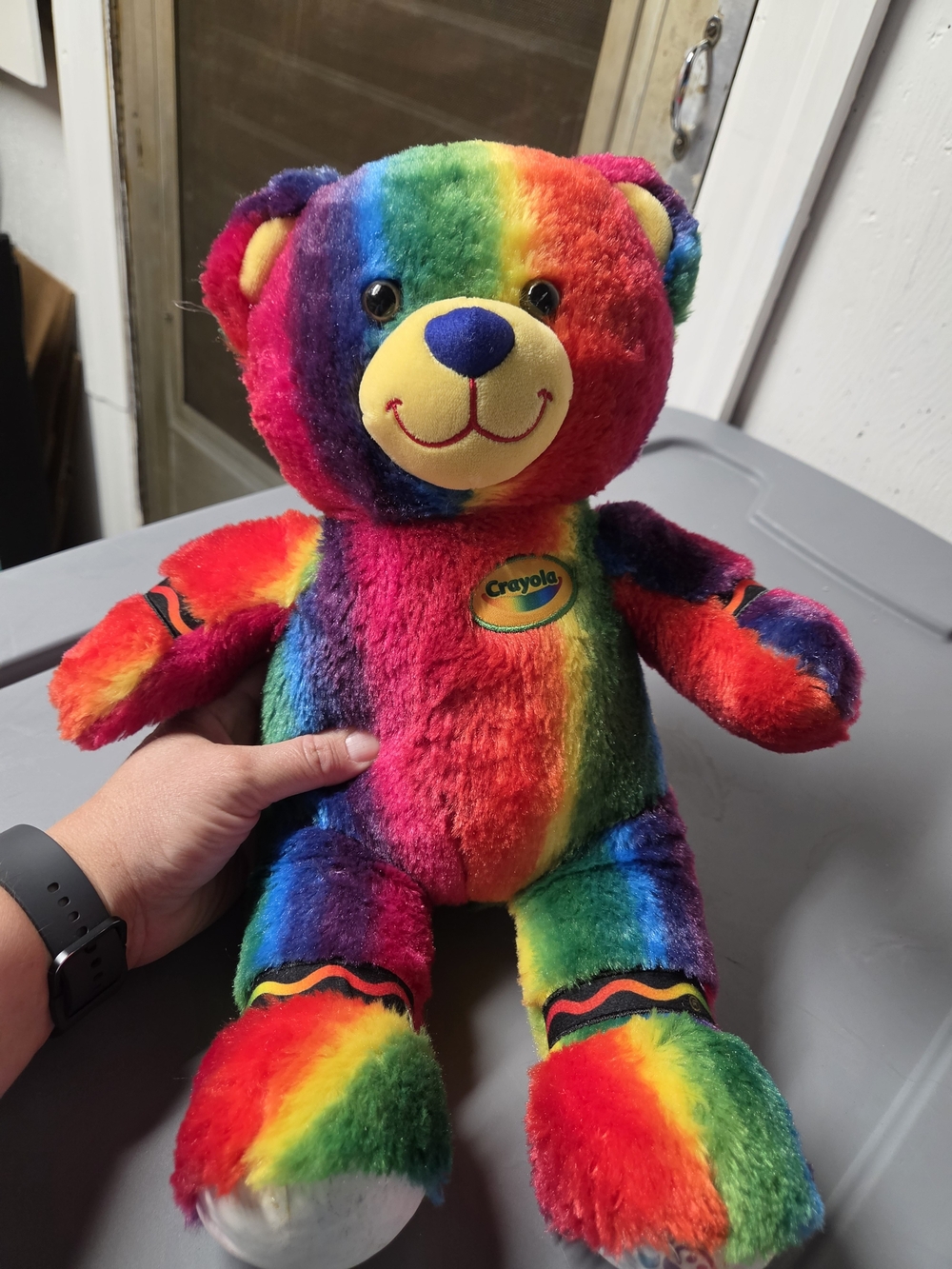 Crayola Rainbow Plush Bear